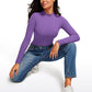 Butterluxe Mock Turtleneck Long Sleeve Bodysuits