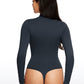 Butterluxe Mock Turtleneck Long Sleeve Bodysuits