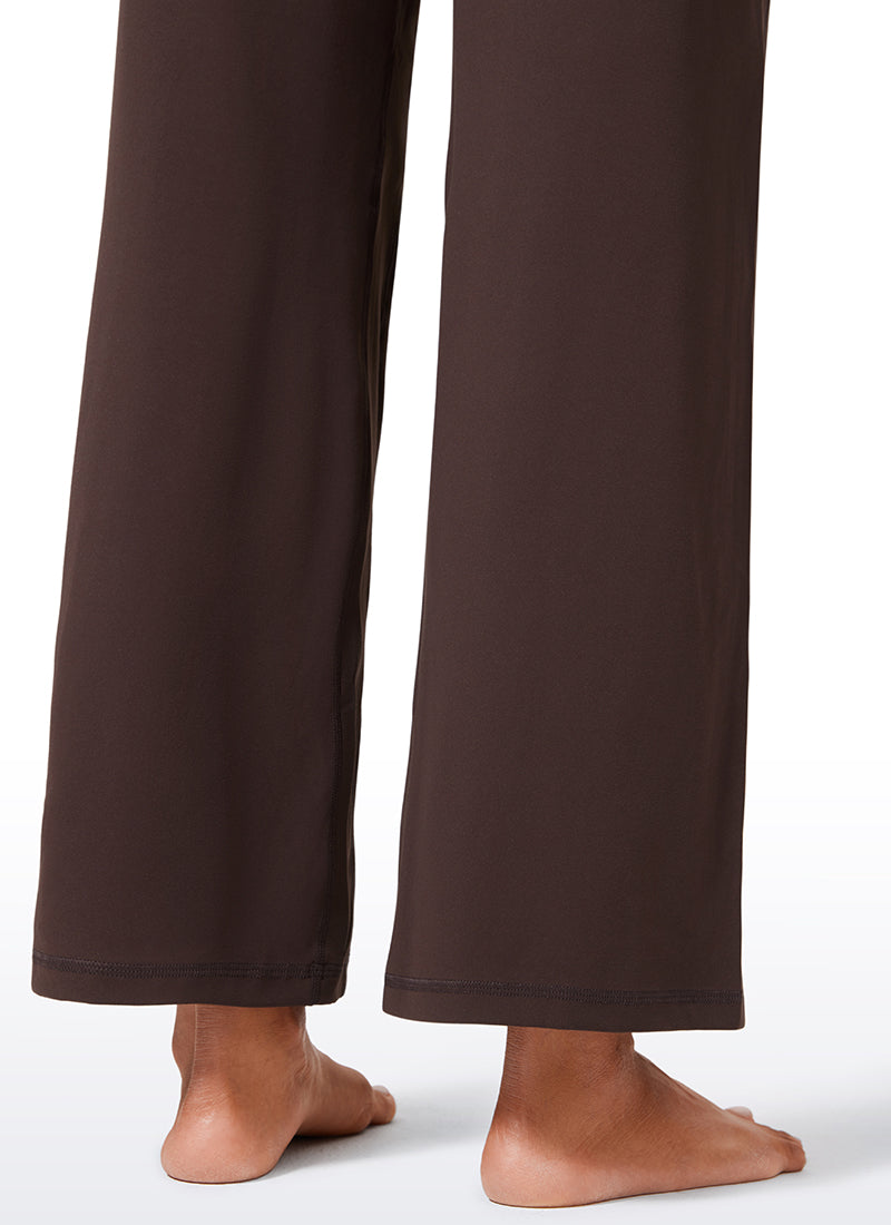 Butterlift® High Waisted Wide Leg Pants with Pockets 29"