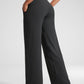 Butterlift High Waisted Wide Leg Pants with Pockets 31"