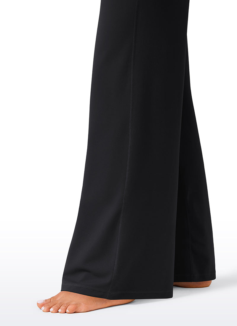 Butterlift® High Waisted Wide Leg Pants with Pockets 33"