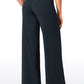Butterlift® High Waisted Wide Leg Pants with Pockets 33"