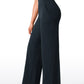 Butterlift® High Waisted Wide Leg Pants with Pockets 33"