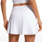 Butterluxe High Waisted A Line Tennis Skirts 14.5'' with Pockets