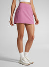 Butterlift High Waisted  A Line Golf Skirts with Side Pockets 15''