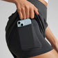 Butterlift High Waisted  A Line Golf Skirts with Side Pockets 15''