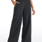 Feathery-Fit Soft High Rise Wide Leg Pants with Pockets 30"