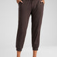 Soft Stretchy Capri Joggers 25'' with Pockets