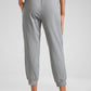 Soft Stretchy Capri Joggers 25'' with Pockets