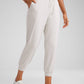 Soft Stretchy Capri Joggers 25'' with Pockets