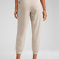 Soft Stretchy Capri Joggers 25'' with Pockets