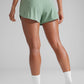 High Waisted Dolphin Shorts 3” With Zipper Pockets Liner