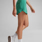 Feathery-Fit Soft High Waisted Dolphin Skirts with Zipper Pocket 14.5"