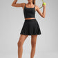 Feathery-Fit Soft High Waist Mini Pleated Tennis Skirt 14''