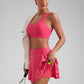 Feathery-Fit Soft High Waist Mini Pleated Tennis Skirt 14''
