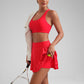 Feathery-Fit Soft High Waist Mini Pleated Tennis Skirt 14''