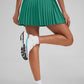 Feathery-Fit Soft High Waist Mini Pleated Tennis Skirt 14''
