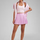 Feathery-Fit Soft High Waist Mini Pleated Tennis Skirt 14''