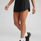 A Line Athletic Skirts High Waisted Side Slit with Pockets 14.5''