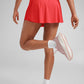 A Line Athletic Skirts High Waisted Side Slit with Pockets 14.5''
