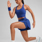 A Line Athletic Skirts High Waisted Side Slit with Pockets 14.5''