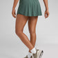 A Line Athletic Skirts High Waisted Side Slit with Pockets 14.5''