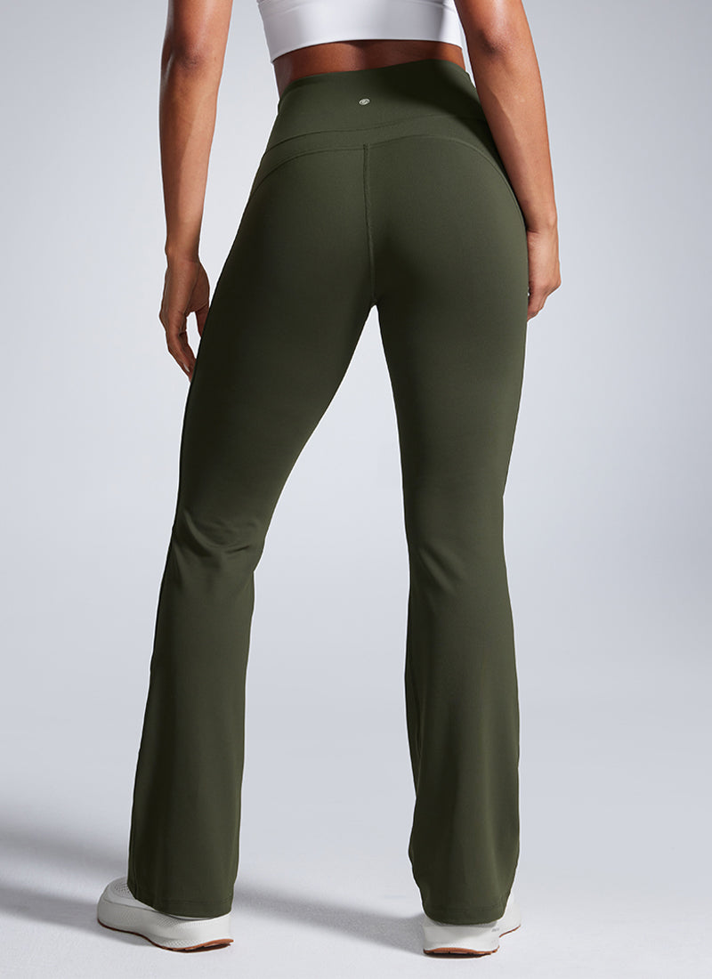 Butterbreeze High Waist Flare Wide Leg Pants 32''