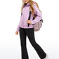 Thermal Fleece Lined Soft Girls Water Resistant Flare Leggings