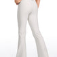 Thermal Fleece Lined Soft Girls Water Resistant Flare Leggings
