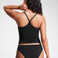 Sunshine Tankini Top Racerback Spaghetti Straps