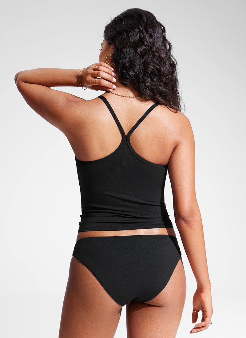 Sunshine Tankini Top Racerback Spaghetti Straps