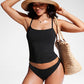 Sunshine Tankini Top Racerback Spaghetti Straps
