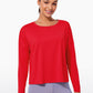 UPF 50+ Lightweight Heather Cropped Long Sleeves