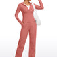 Butterluxe Full Zip Waist Length Jackets with Thumbholes