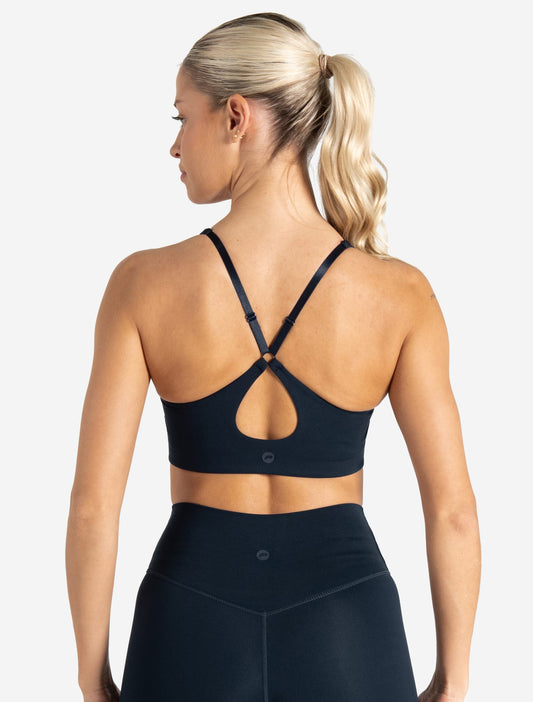 Allure Adjustable Sports Bra - Dark Navy
