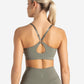 Allure Adjustable Sports Bra - Dusky Sage