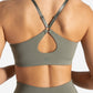 Allure Adjustable Sports Bra - Dusky Sage