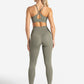 Allure Adjustable Sports Bra - Dusky Sage