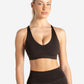 Allure Adjustable Sports Bra - Espresso