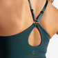 Allure Adjustable Sports Bra - Marine Teal