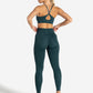 Allure Adjustable Sports Bra - Marine Teal