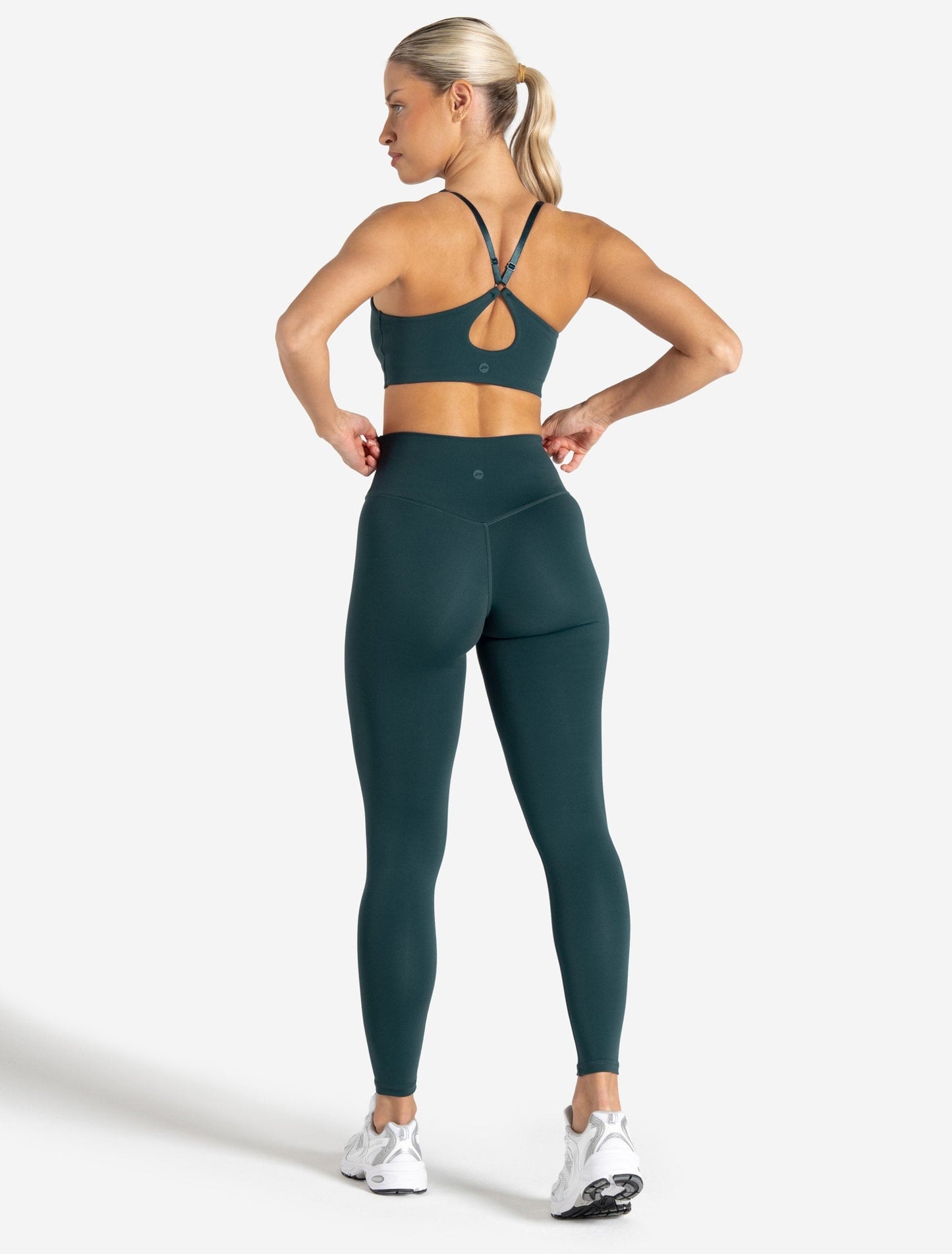 Allure Adjustable Sports Bra - Marine Teal