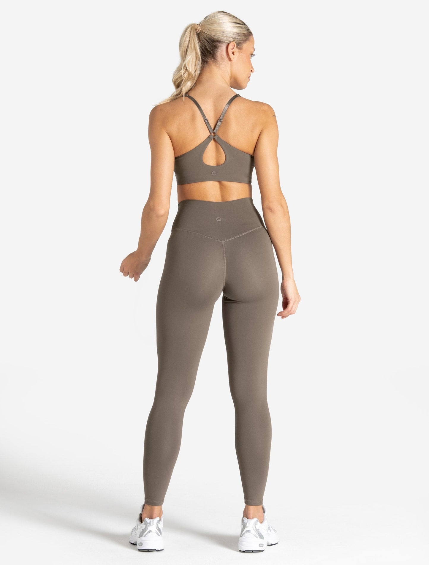 Allure Adjustable Sports Bra - Taupe