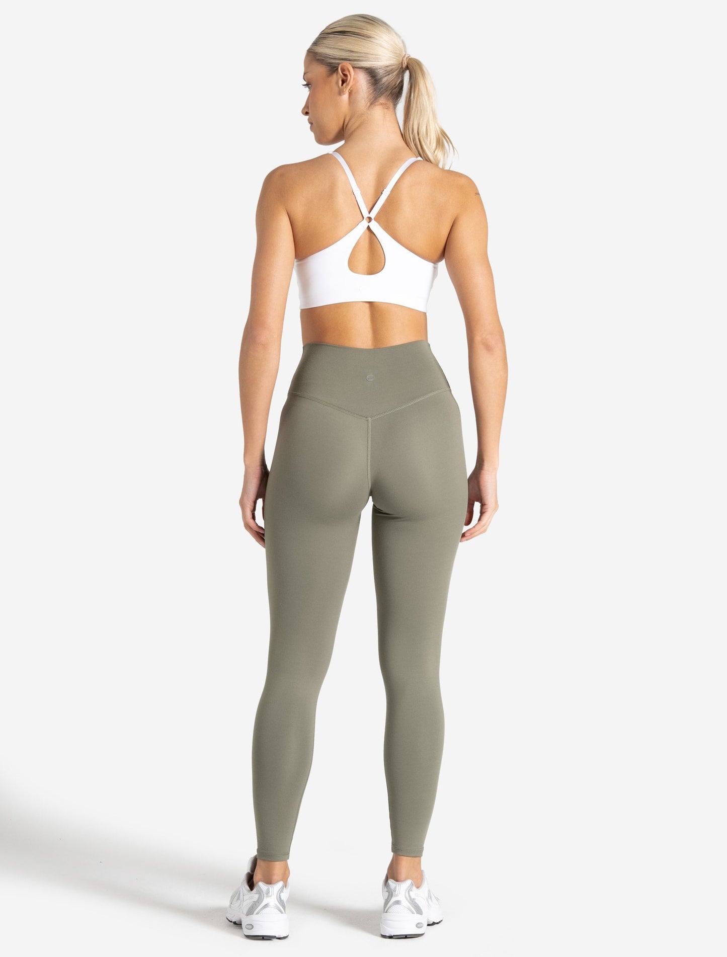 Allure Adjustable Sports Bra - White