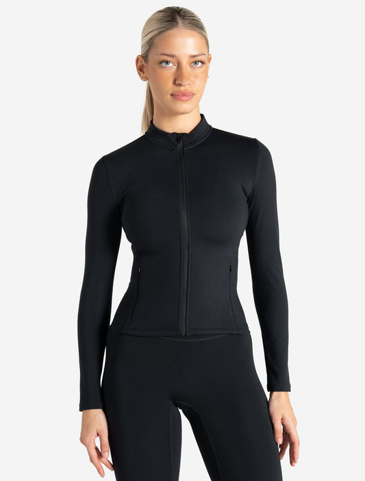 Allure Zip Jacket - Black
