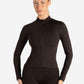 Allure Zip Jacket - Espresso