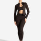 Allure Zip Jacket - Espresso