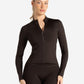 Allure Zip Jacket - Espresso