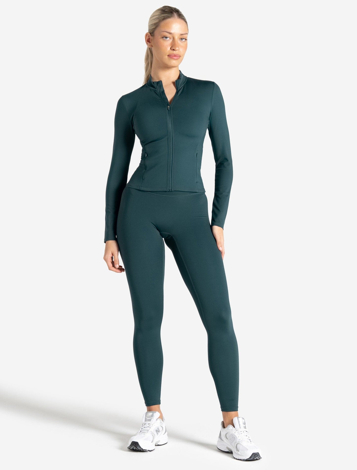 Allure Zip Jacket - Marine Teal