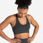 Form Seamless Sports Bra - Black Marl